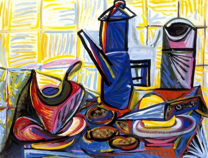Cafetiere 3 1943 Kubismus Pablo Picasso Ölgemälde